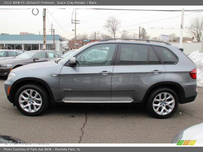 Space Gray Metallic / Black 2012 BMW X5 xDrive35i Premium