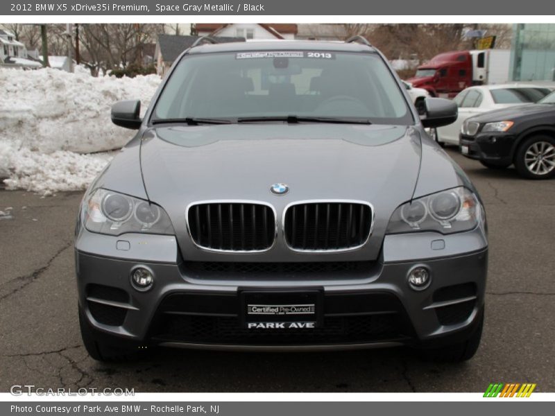 Space Gray Metallic / Black 2012 BMW X5 xDrive35i Premium