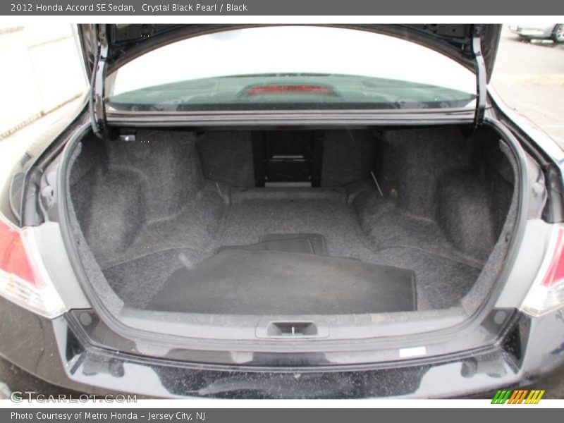  2012 Accord SE Sedan Trunk