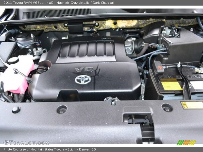 Magnetic Gray Metallic / Dark Charcoal 2011 Toyota RAV4 V6 Sport 4WD