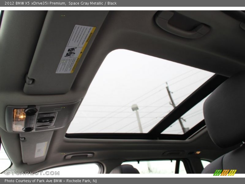 Space Gray Metallic / Black 2012 BMW X5 xDrive35i Premium