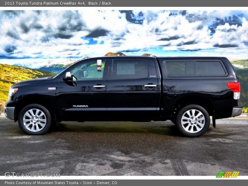 Black / Black 2013 Toyota Tundra Platinum CrewMax 4x4