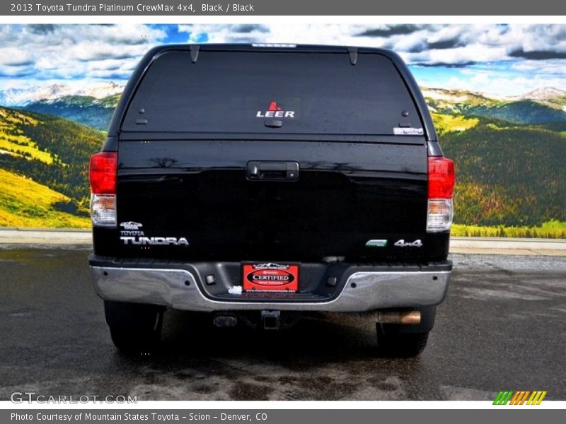 Black / Black 2013 Toyota Tundra Platinum CrewMax 4x4