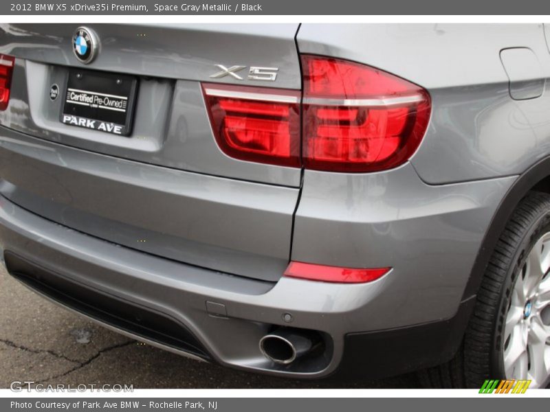 Space Gray Metallic / Black 2012 BMW X5 xDrive35i Premium