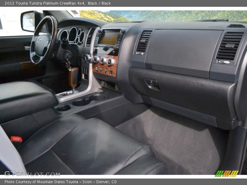 Black / Black 2013 Toyota Tundra Platinum CrewMax 4x4