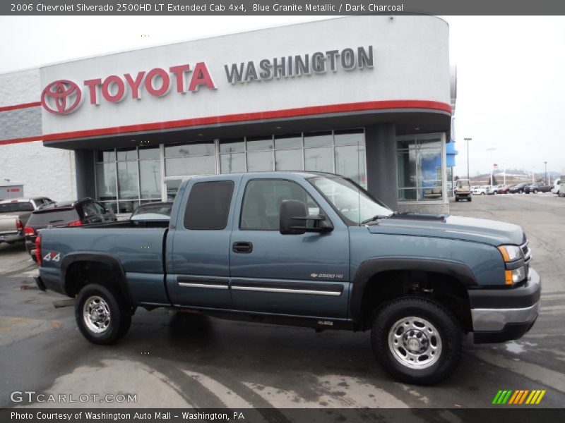 Blue Granite Metallic / Dark Charcoal 2006 Chevrolet Silverado 2500HD LT Extended Cab 4x4