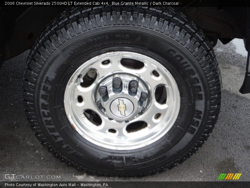 Blue Granite Metallic / Dark Charcoal 2006 Chevrolet Silverado 2500HD LT Extended Cab 4x4