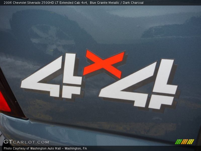Blue Granite Metallic / Dark Charcoal 2006 Chevrolet Silverado 2500HD LT Extended Cab 4x4