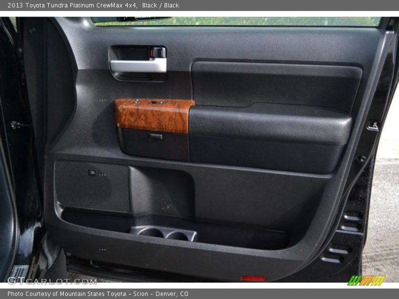 Black / Black 2013 Toyota Tundra Platinum CrewMax 4x4