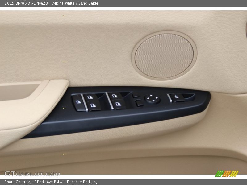 Alpine White / Sand Beige 2015 BMW X3 xDrive28i
