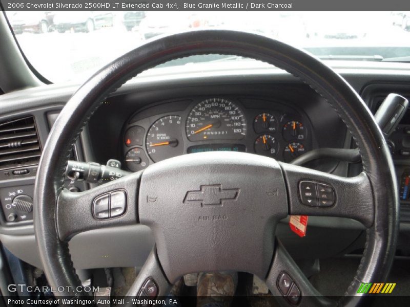 Blue Granite Metallic / Dark Charcoal 2006 Chevrolet Silverado 2500HD LT Extended Cab 4x4