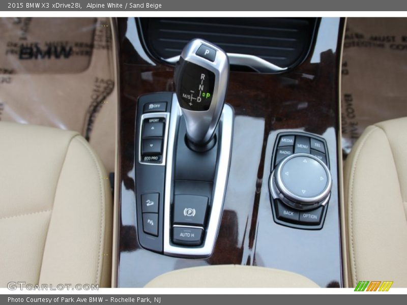  2015 X3 xDrive28i 8 Speed STEPTRONIC Automatic Shifter
