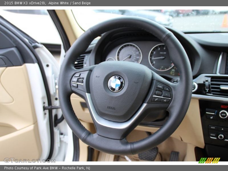  2015 X3 xDrive28i Steering Wheel