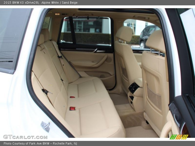 Alpine White / Sand Beige 2015 BMW X3 xDrive28i