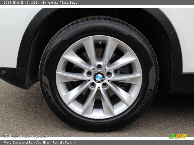  2015 X3 xDrive28i Wheel