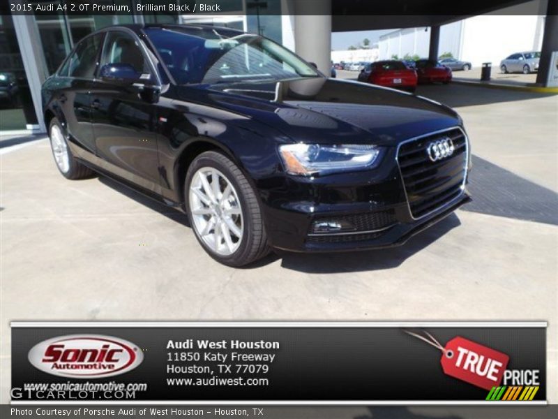 Brilliant Black / Black 2015 Audi A4 2.0T Premium