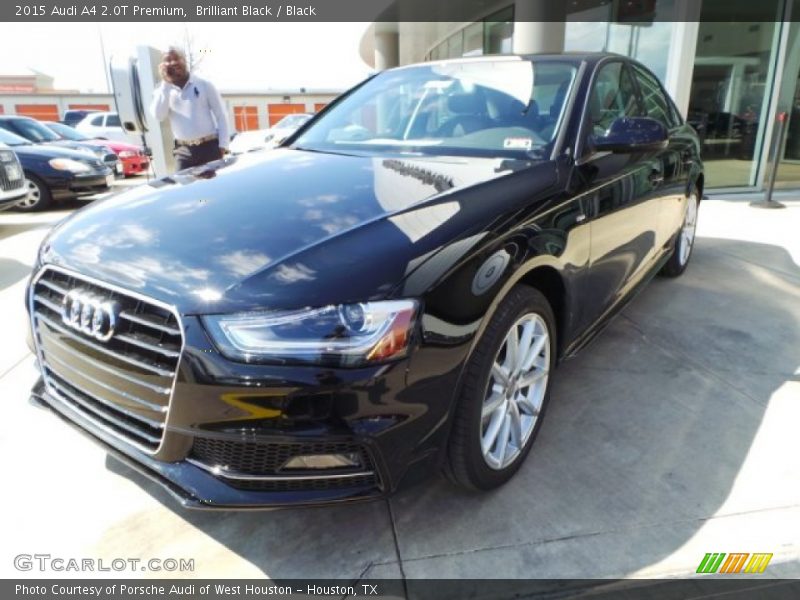 Brilliant Black / Black 2015 Audi A4 2.0T Premium