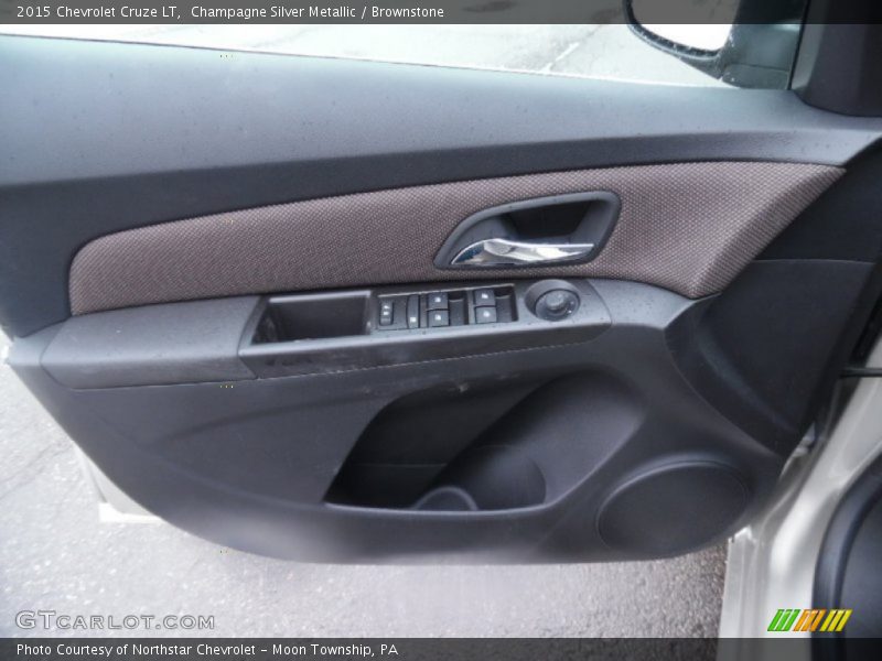 Champagne Silver Metallic / Brownstone 2015 Chevrolet Cruze LT