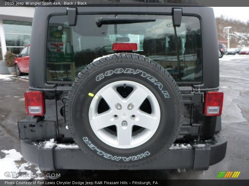 Black / Black 2015 Jeep Wrangler Sport 4x4