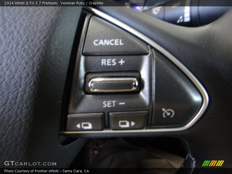 Venetian Ruby / Graphite 2014 Infiniti Q 50 3.7 Premium