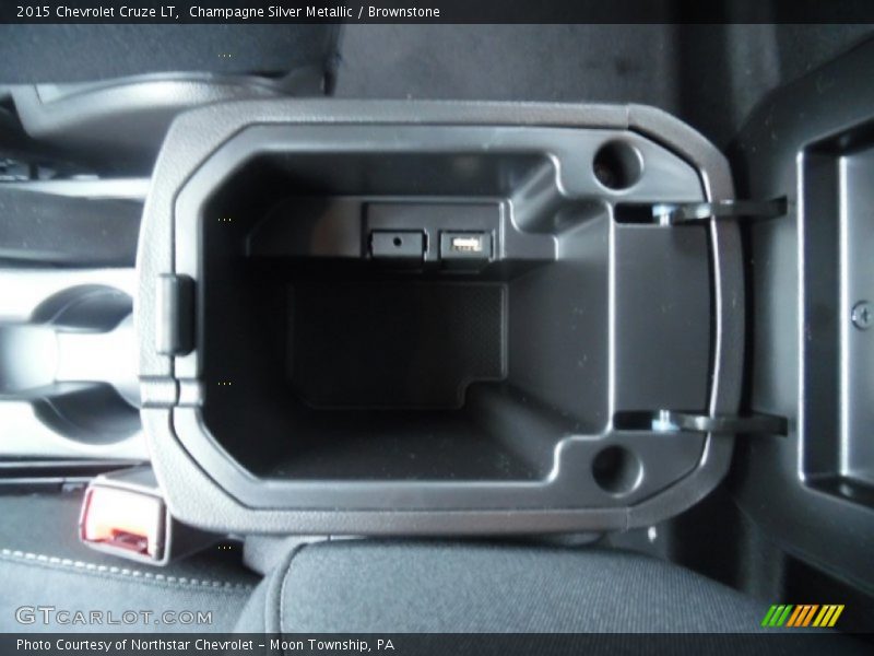 Champagne Silver Metallic / Brownstone 2015 Chevrolet Cruze LT
