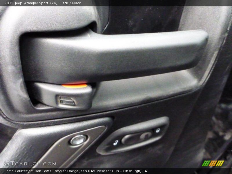 Black / Black 2015 Jeep Wrangler Sport 4x4