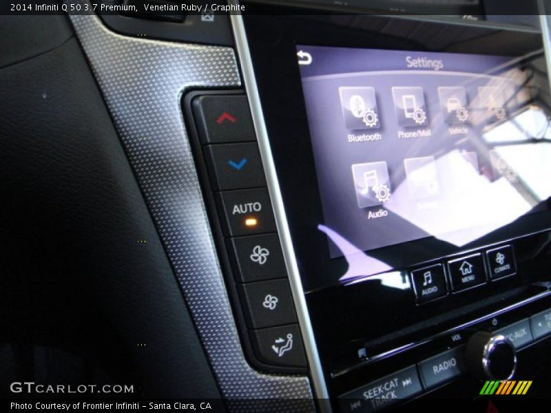Venetian Ruby / Graphite 2014 Infiniti Q 50 3.7 Premium