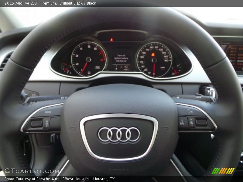 Brilliant Black / Black 2015 Audi A4 2.0T Premium