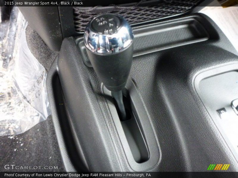 Black / Black 2015 Jeep Wrangler Sport 4x4