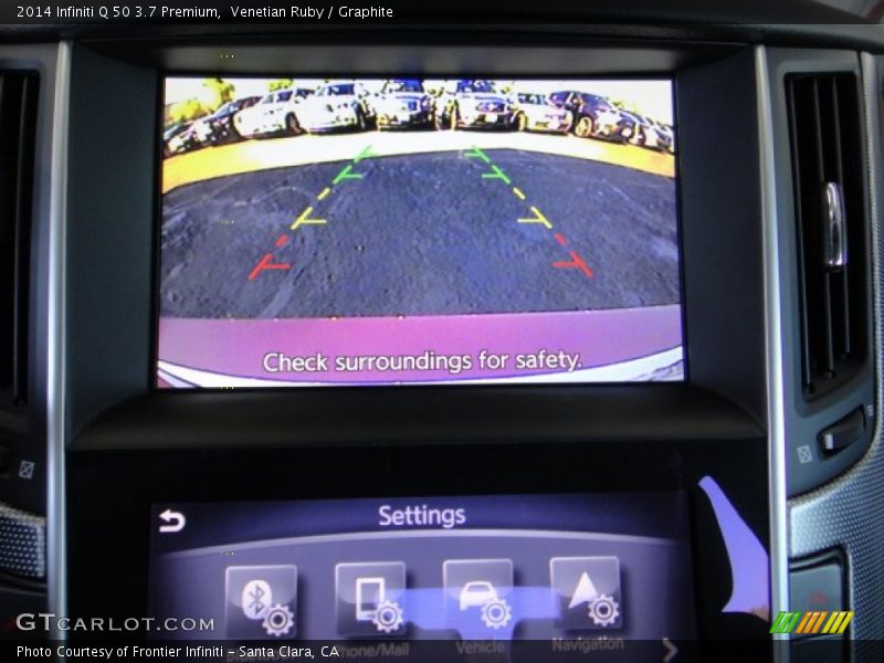 Venetian Ruby / Graphite 2014 Infiniti Q 50 3.7 Premium