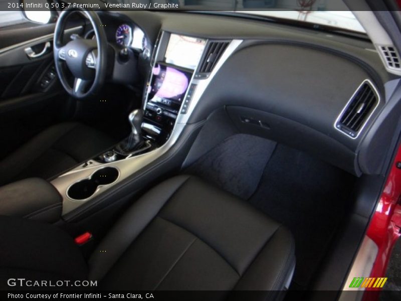 Venetian Ruby / Graphite 2014 Infiniti Q 50 3.7 Premium