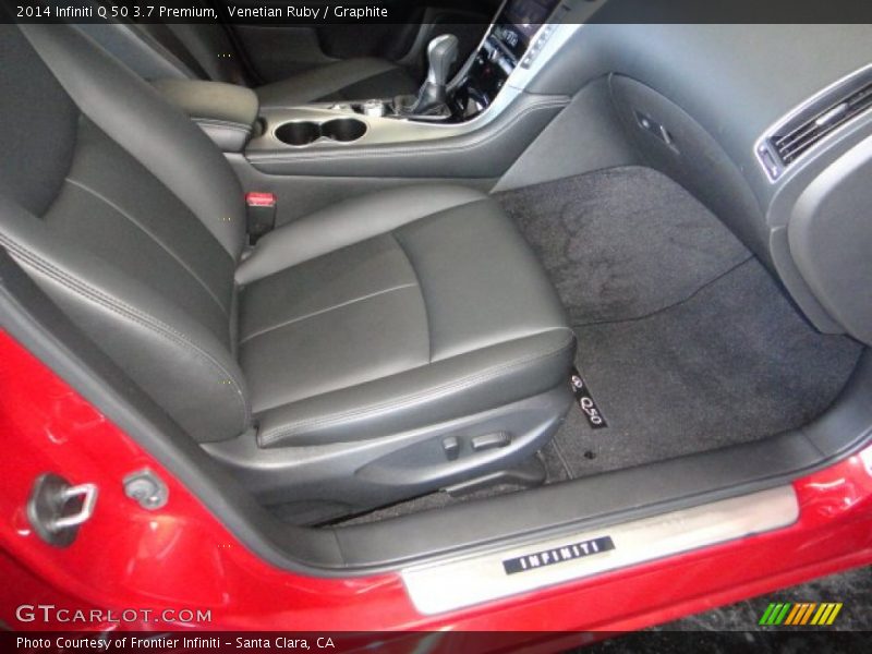 Venetian Ruby / Graphite 2014 Infiniti Q 50 3.7 Premium