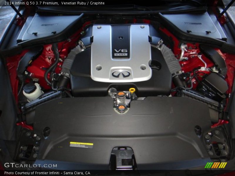 Venetian Ruby / Graphite 2014 Infiniti Q 50 3.7 Premium