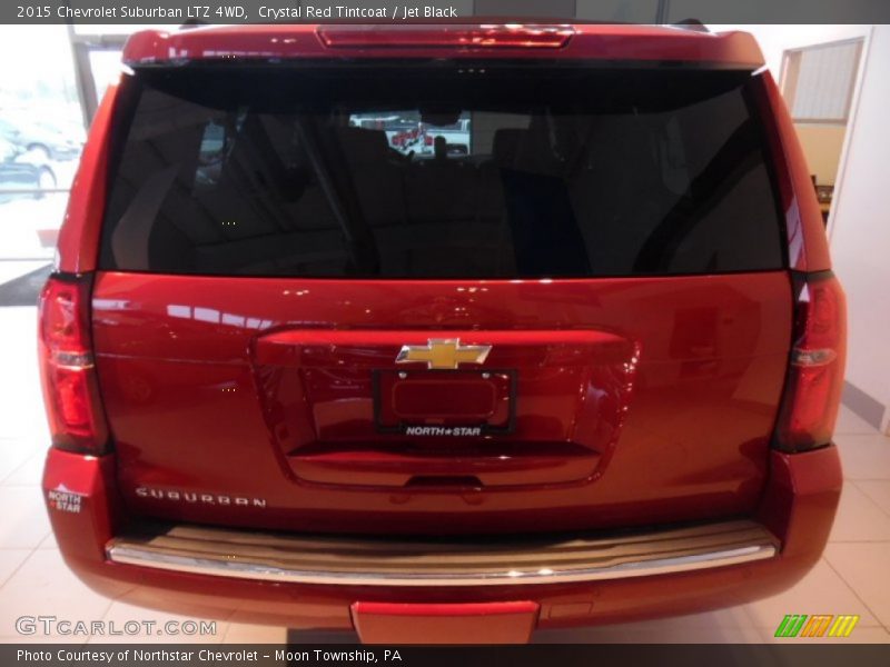 Crystal Red Tintcoat / Jet Black 2015 Chevrolet Suburban LTZ 4WD