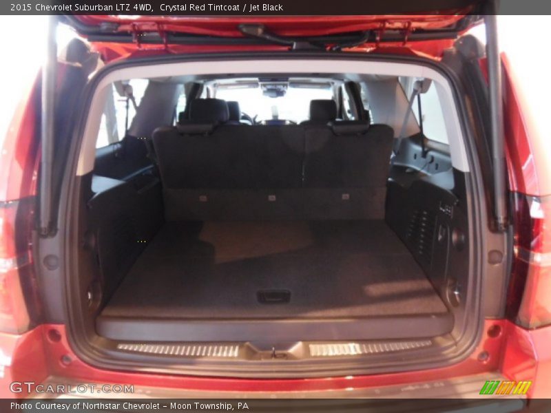 Crystal Red Tintcoat / Jet Black 2015 Chevrolet Suburban LTZ 4WD
