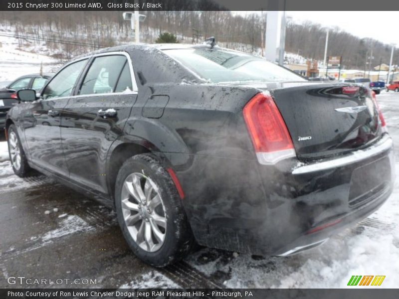 Gloss Black / Black 2015 Chrysler 300 Limited AWD