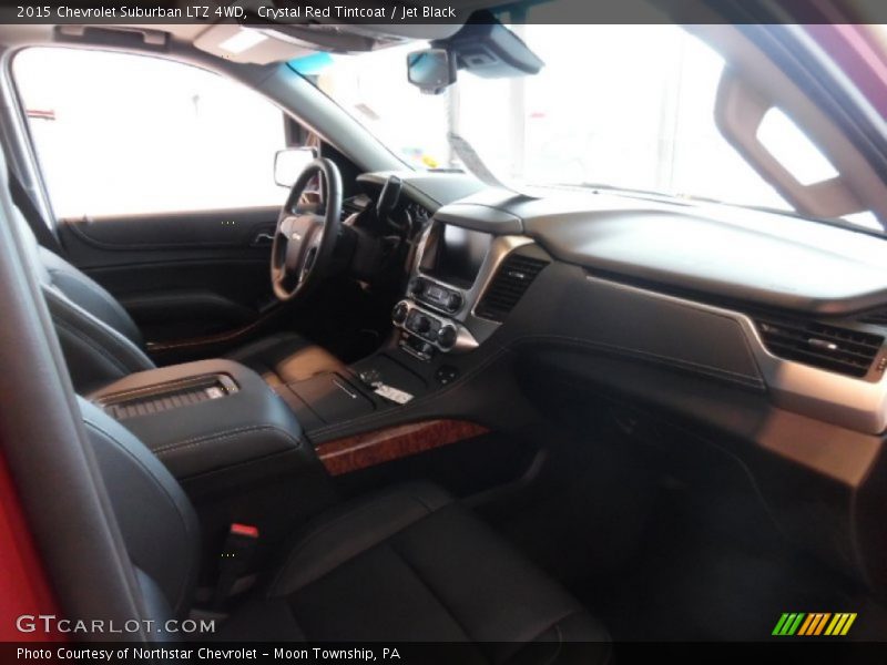 Crystal Red Tintcoat / Jet Black 2015 Chevrolet Suburban LTZ 4WD