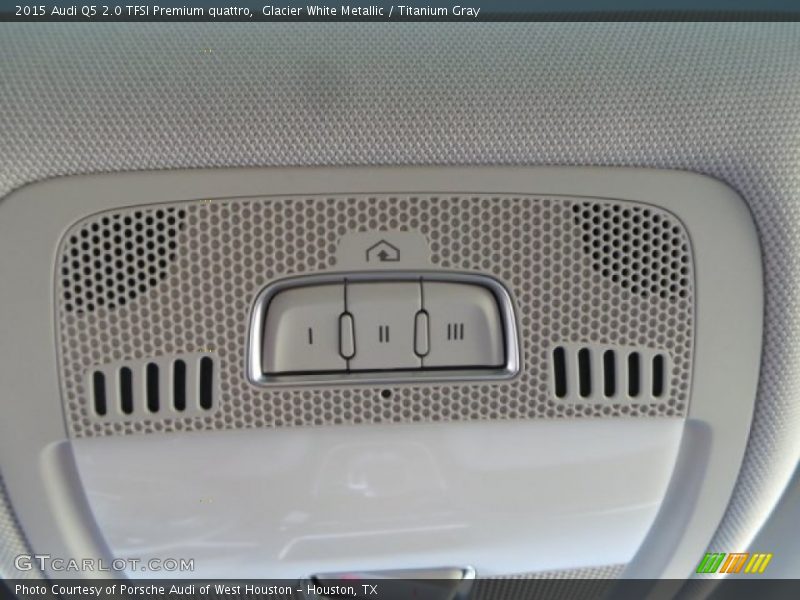 Glacier White Metallic / Titanium Gray 2015 Audi Q5 2.0 TFSI Premium quattro