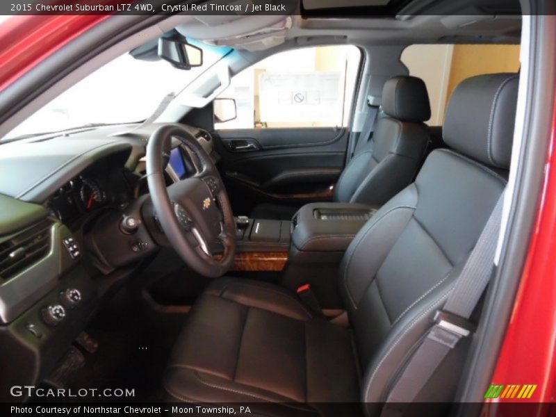 Crystal Red Tintcoat / Jet Black 2015 Chevrolet Suburban LTZ 4WD