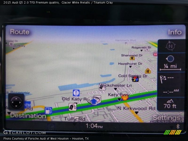 Glacier White Metallic / Titanium Gray 2015 Audi Q5 2.0 TFSI Premium quattro