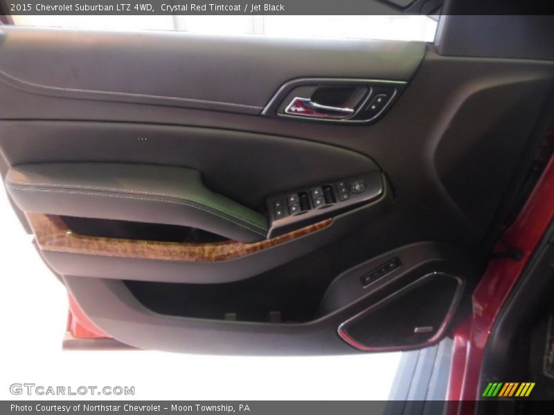 Crystal Red Tintcoat / Jet Black 2015 Chevrolet Suburban LTZ 4WD
