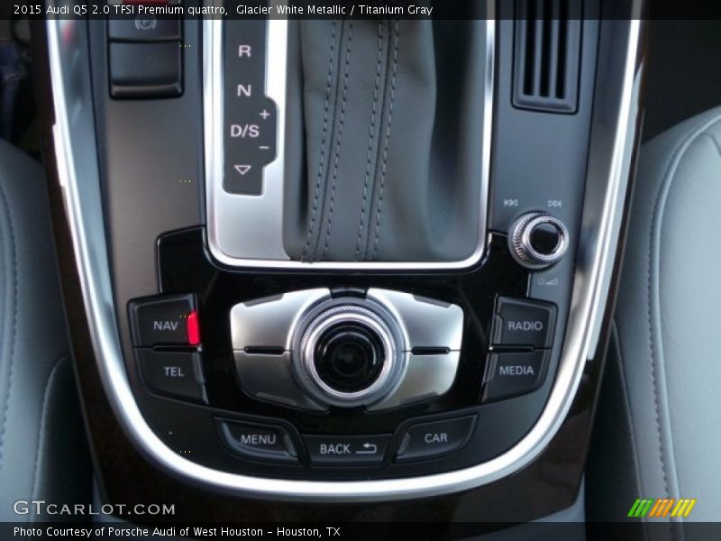 Glacier White Metallic / Titanium Gray 2015 Audi Q5 2.0 TFSI Premium quattro