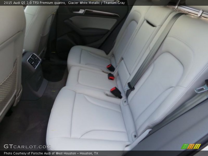 Glacier White Metallic / Titanium Gray 2015 Audi Q5 2.0 TFSI Premium quattro