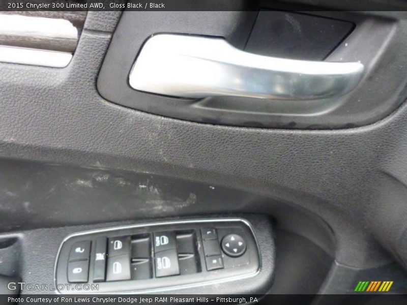 Gloss Black / Black 2015 Chrysler 300 Limited AWD