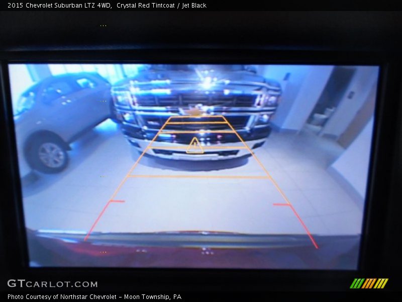 Crystal Red Tintcoat / Jet Black 2015 Chevrolet Suburban LTZ 4WD