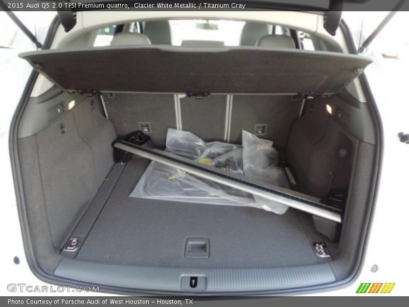 Glacier White Metallic / Titanium Gray 2015 Audi Q5 2.0 TFSI Premium quattro