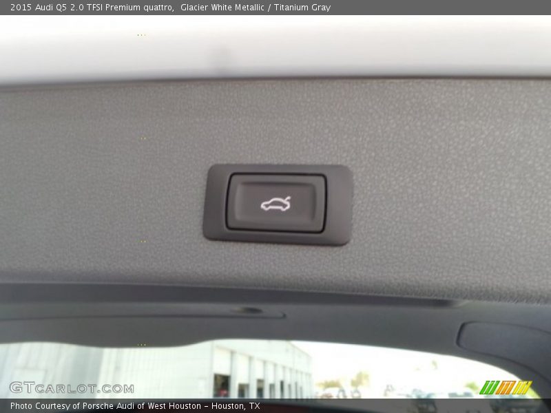 Glacier White Metallic / Titanium Gray 2015 Audi Q5 2.0 TFSI Premium quattro