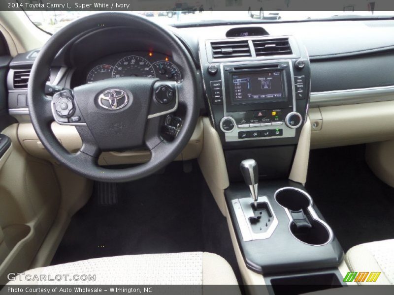 Super White / Ivory 2014 Toyota Camry L