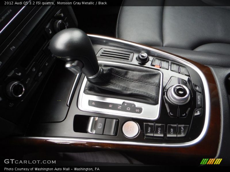 Monsoon Gray Metallic / Black 2012 Audi Q5 3.2 FSI quattro