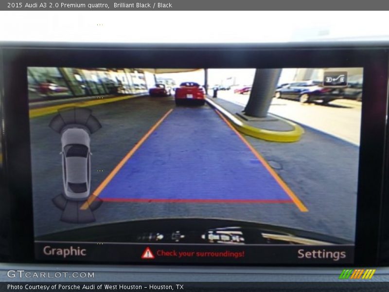 Brilliant Black / Black 2015 Audi A3 2.0 Premium quattro